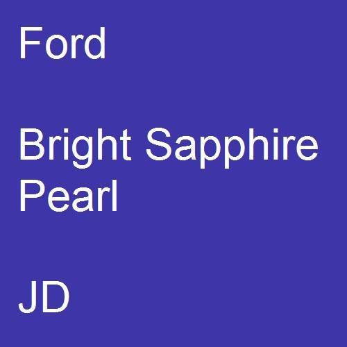 Ford, Bright Sapphire Pearl, JD.